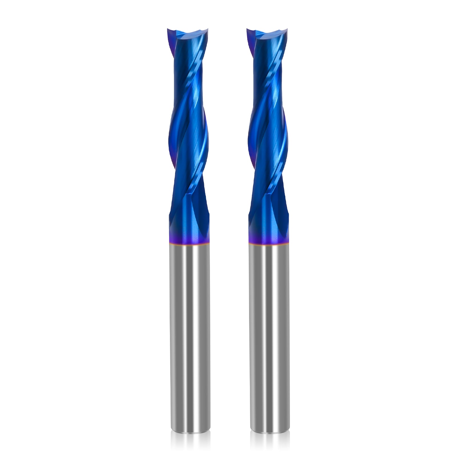 LUNYEE 2 PCS Upcut Spiral Router Bits 1/4 inch Shank