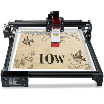 LUNYEE Laser Engraver, 10W Compressed Fixed Focus Laser, GRBL Controller Support