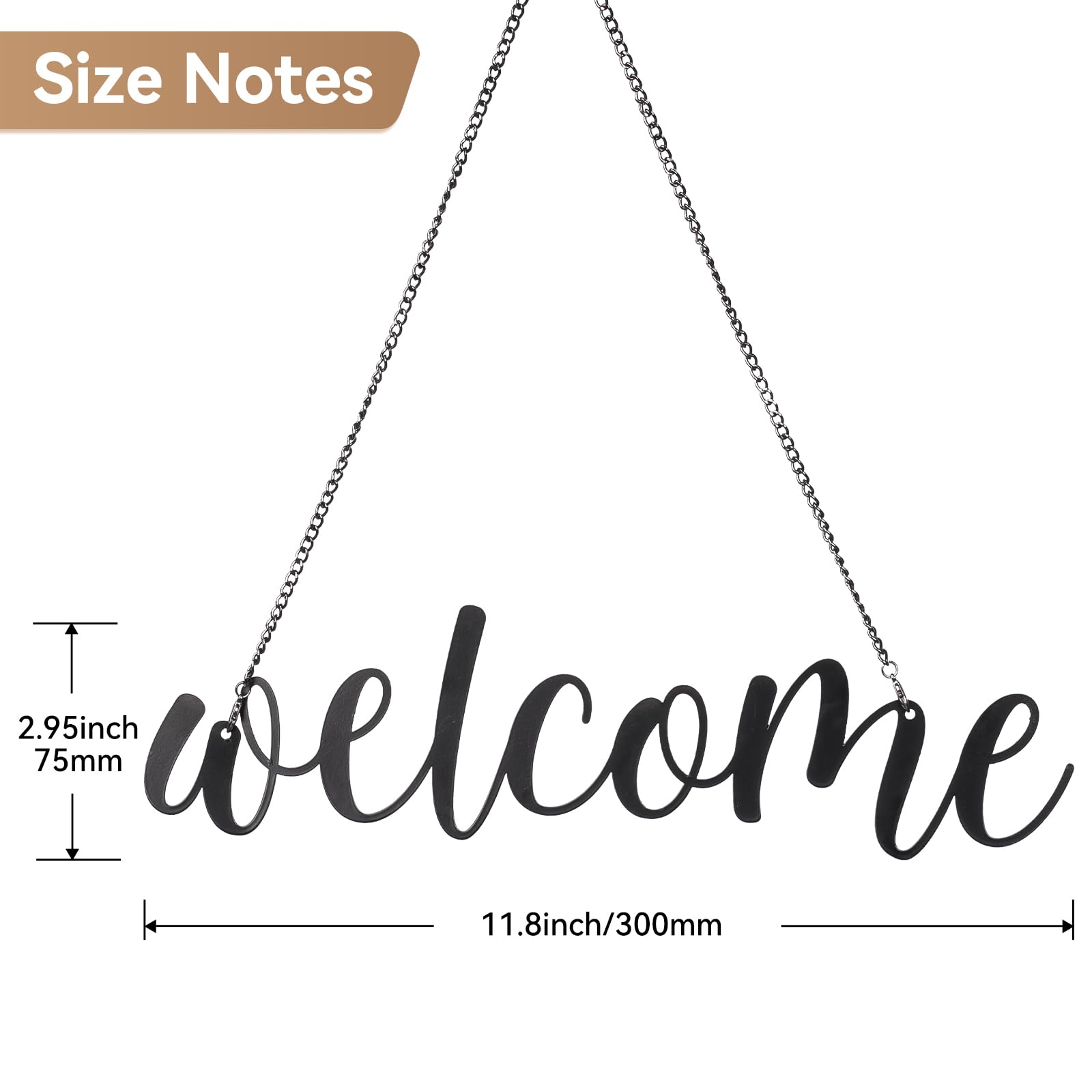 Welcome Metal Sign, Welcome Wall Decor,Welcome Signs