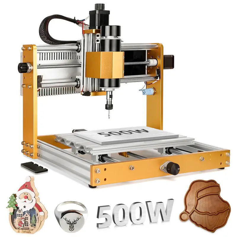 Máquina fresadora CNC LUNYEE 3018 PRO MAX de 500 W totalmente metálica