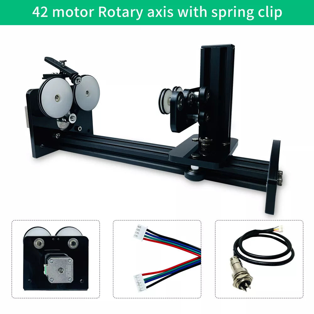 Accessoire de graveur à axe rotatif à rouleau laser LUNYEE pour machine de gravure laser à colonne 