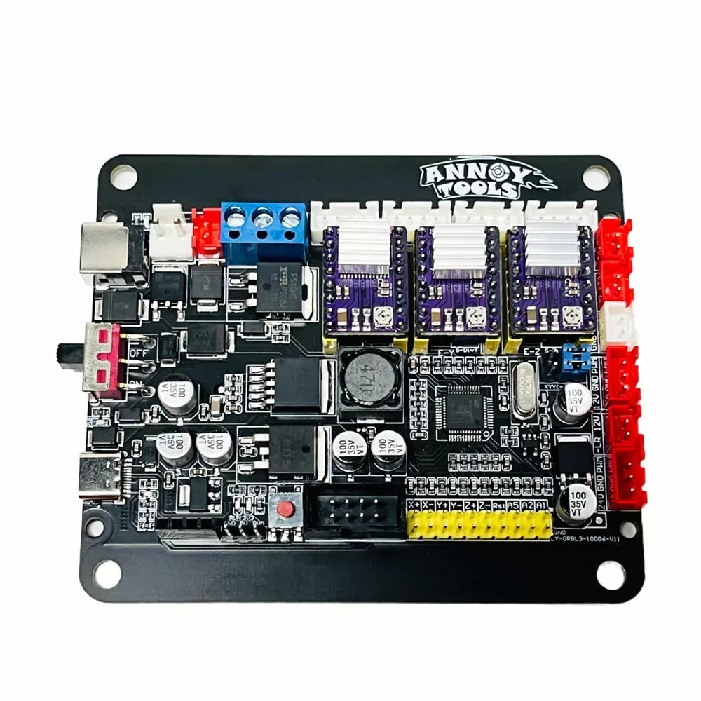 LUNYEE 32bits GRBL Controller 3 Axis Control Board Stepper Motor Drive for CNC Engraver