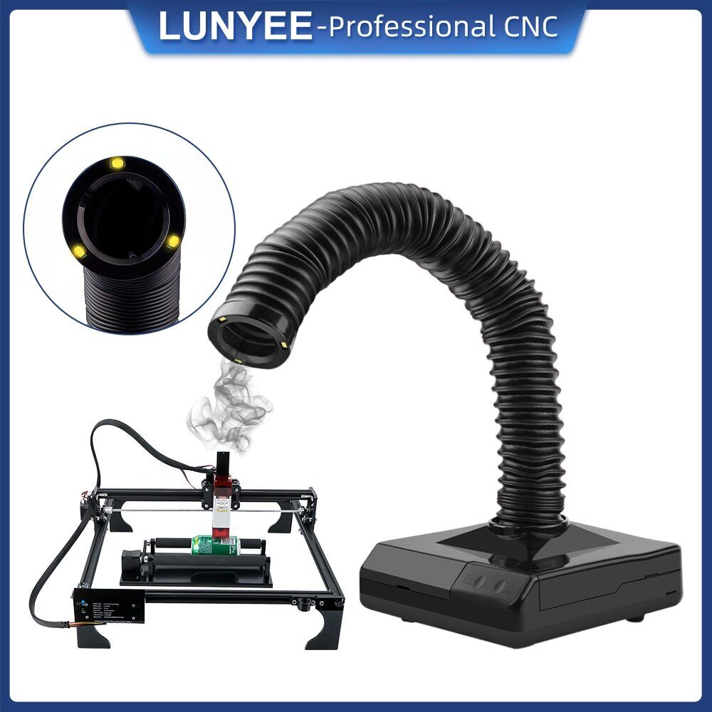 Laser Engraver Smoke Absorber Filter Metal Welding Fume Extractor Air Purifying